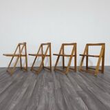 Trieste Chairs by Aldo Jacober for Alberto Bazzani, 1960s, Set of 4