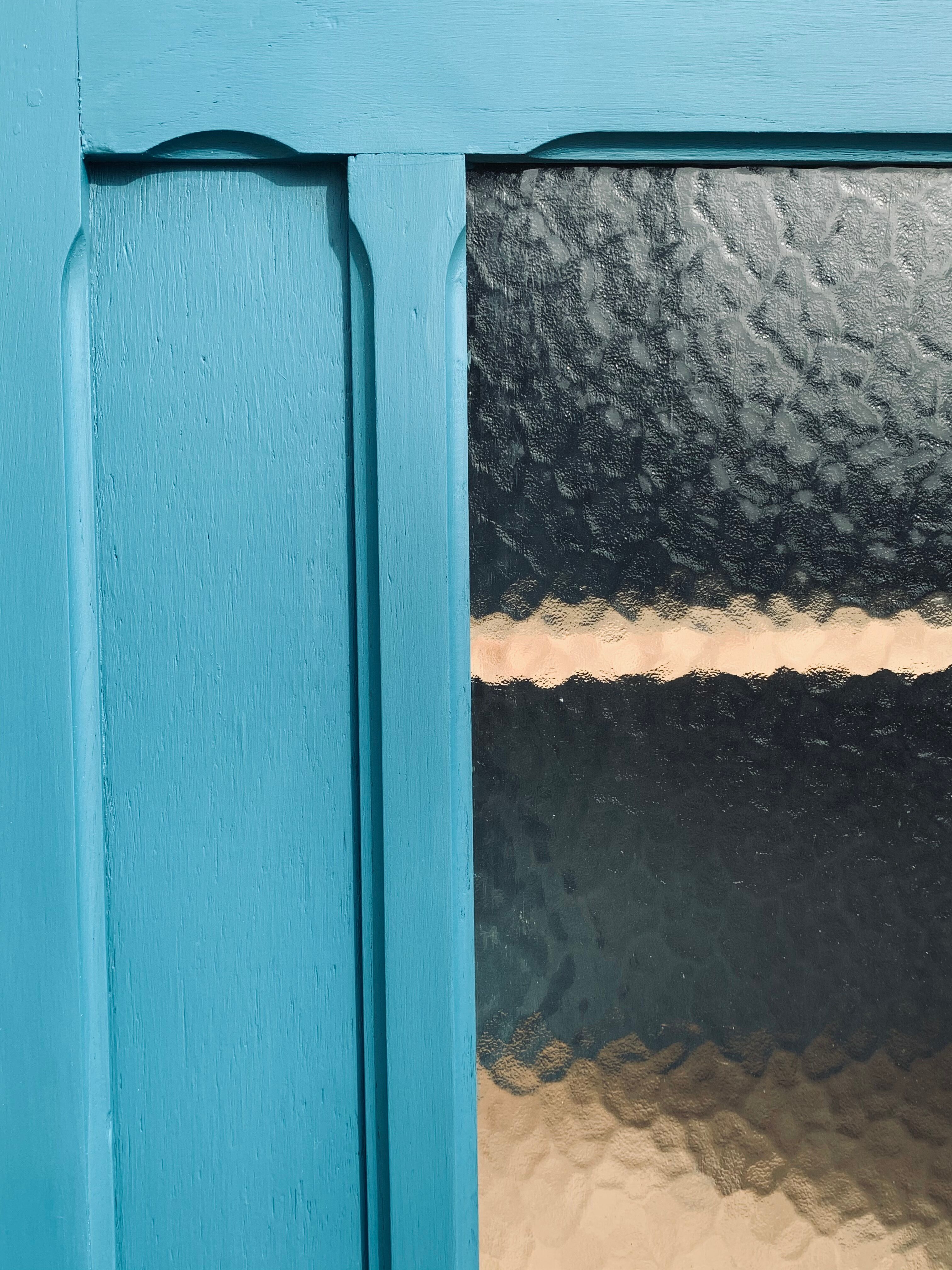 Glass-glazed Parisian wardrobe 1930