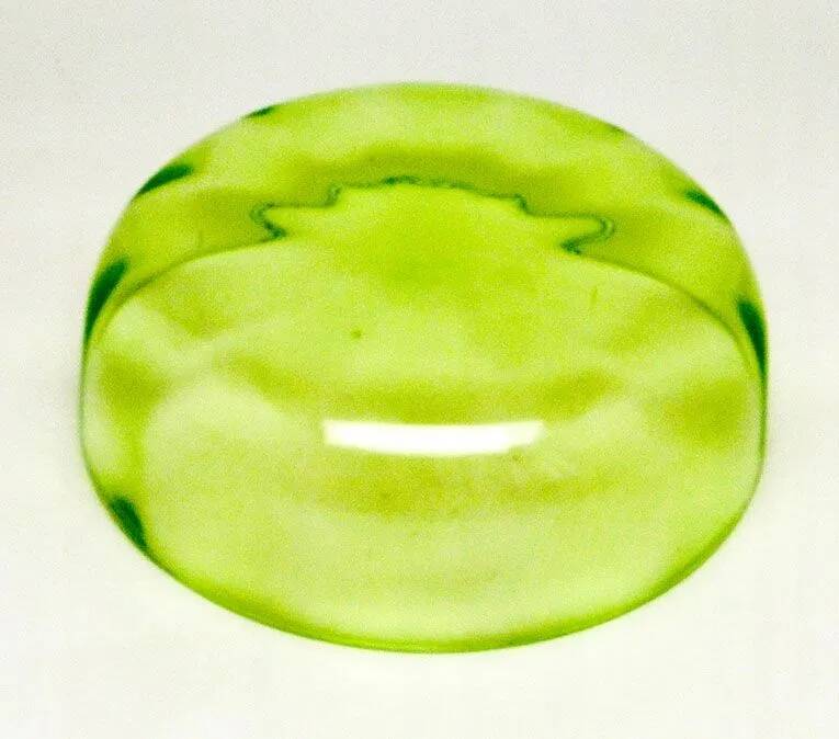 C9n art déco bol minimaliste en uranium 1930