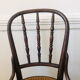 Pair of chairs signed Thonet