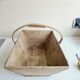 Old wooden basket