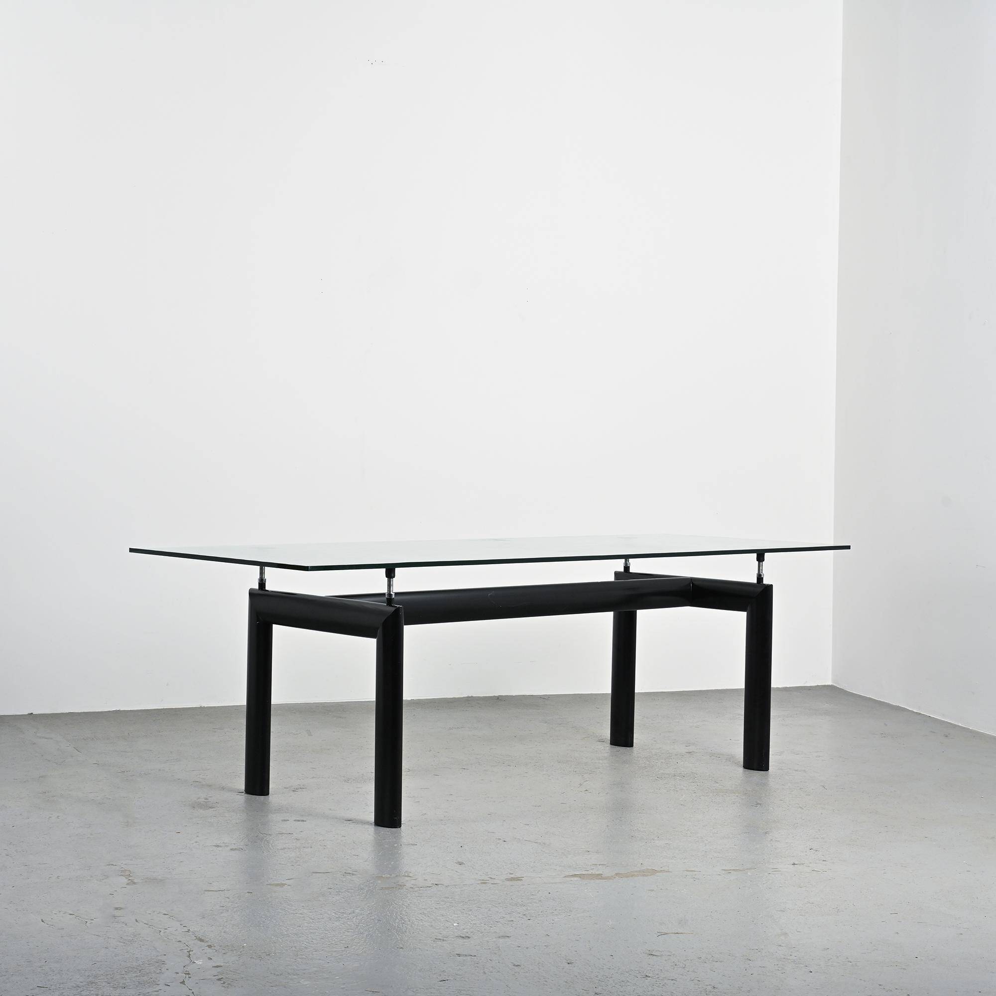 Table LC6 by Le Corbusier, Cassina, Italy, design 1929