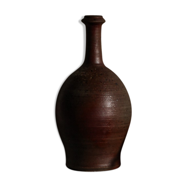 Bouteille en grés flammé du Bauvaisis
