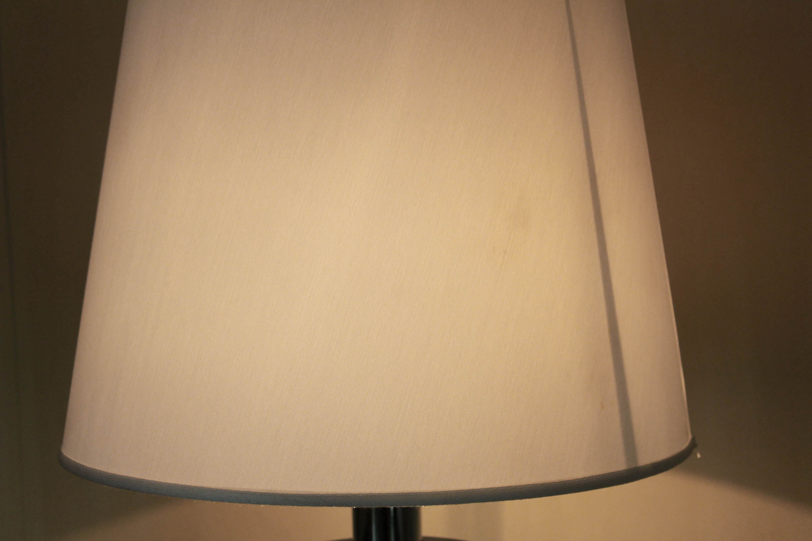 1950s vintage chromed table lamp