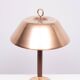 Falkenbergs Belysning Brass and Leather table lamp Sweden 1960s