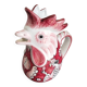 Ceramic rooster pitcher – Lismat Deruta Assisi – Italy