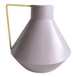 Vase Lilac Purple Yellow Pastel Kave Home Minimalist