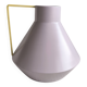 Vase Lilac Purple Yellow Pastel Kave Home Minimalist