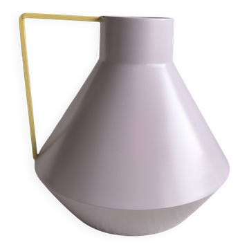 Vase Lilas Parme Jaune Pastel Kave Home Minimaliste