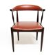 Eight Danish Cow Horn "Model 12" Chairs in Rosewood by Johannes Andersen