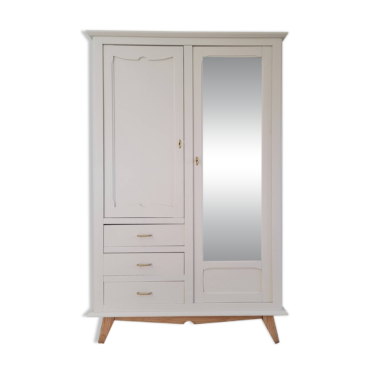 Renovated vintage wardrobe