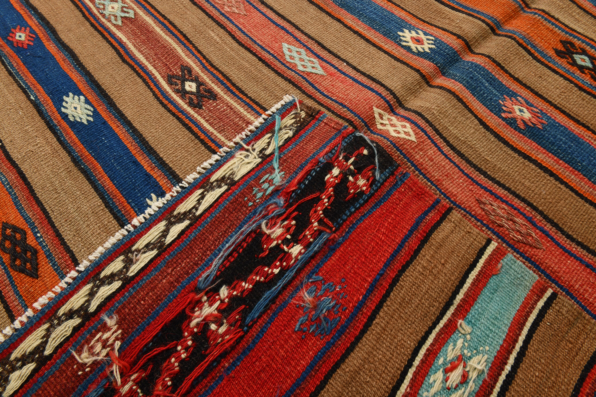 5x8 Kilim Modern Area Rug, 162x241Cm