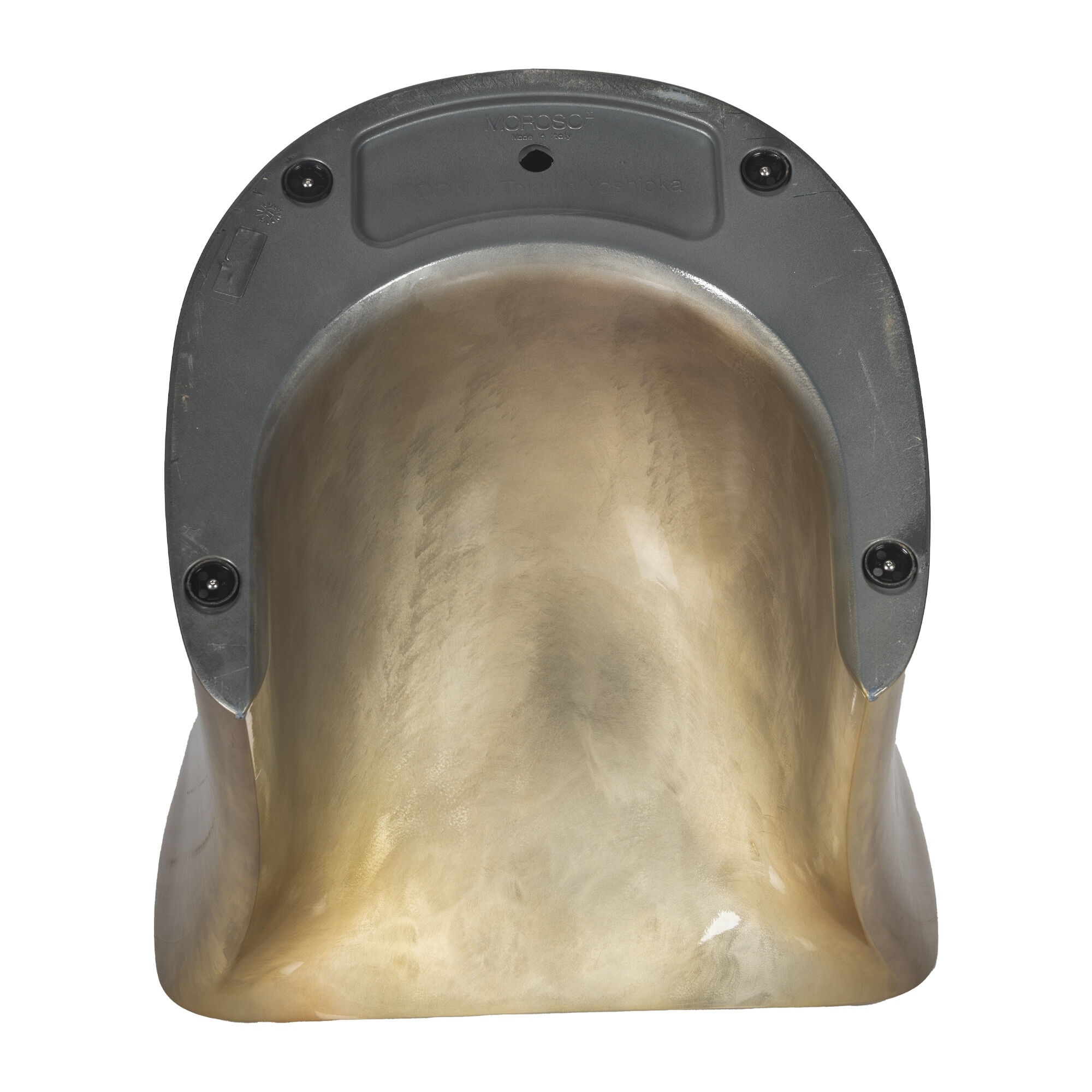 Gold Metallic Moon Armchair by Tokujin Yoshika for Moroso