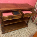 Wooden dessert table