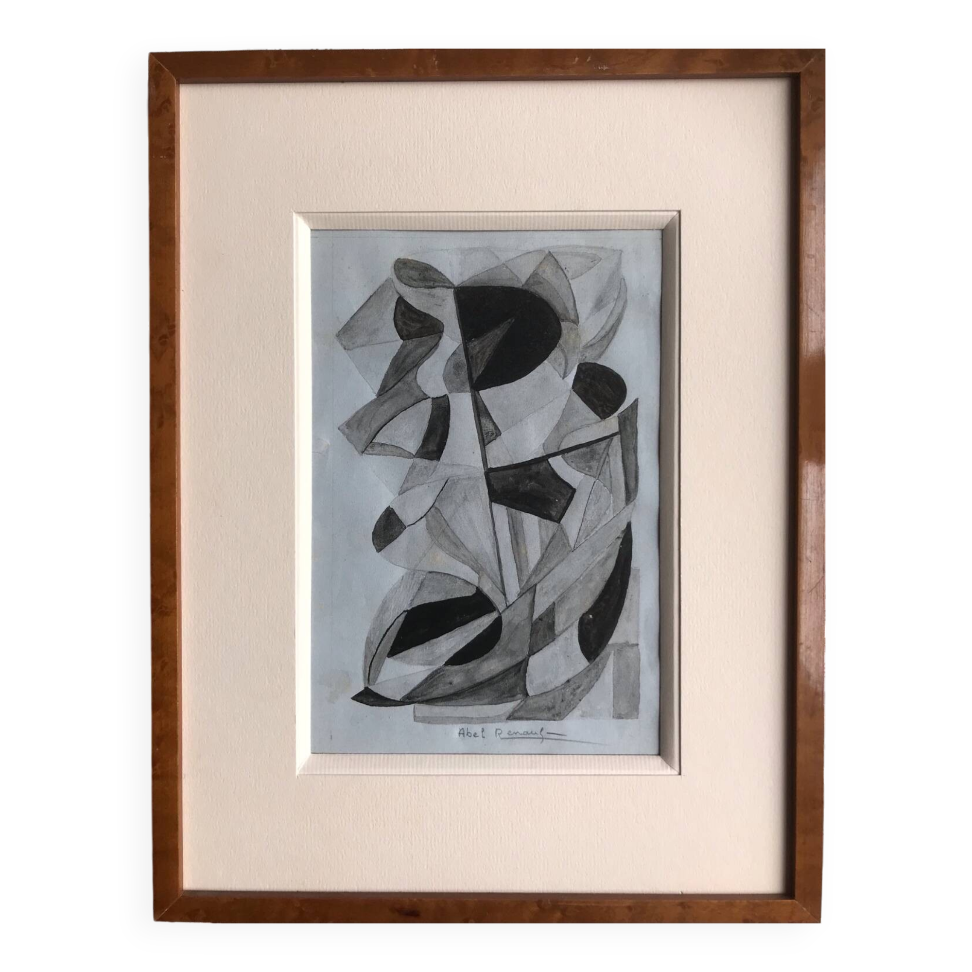Abel pierre renault 1903-1991. composition, around 1930. pencil.