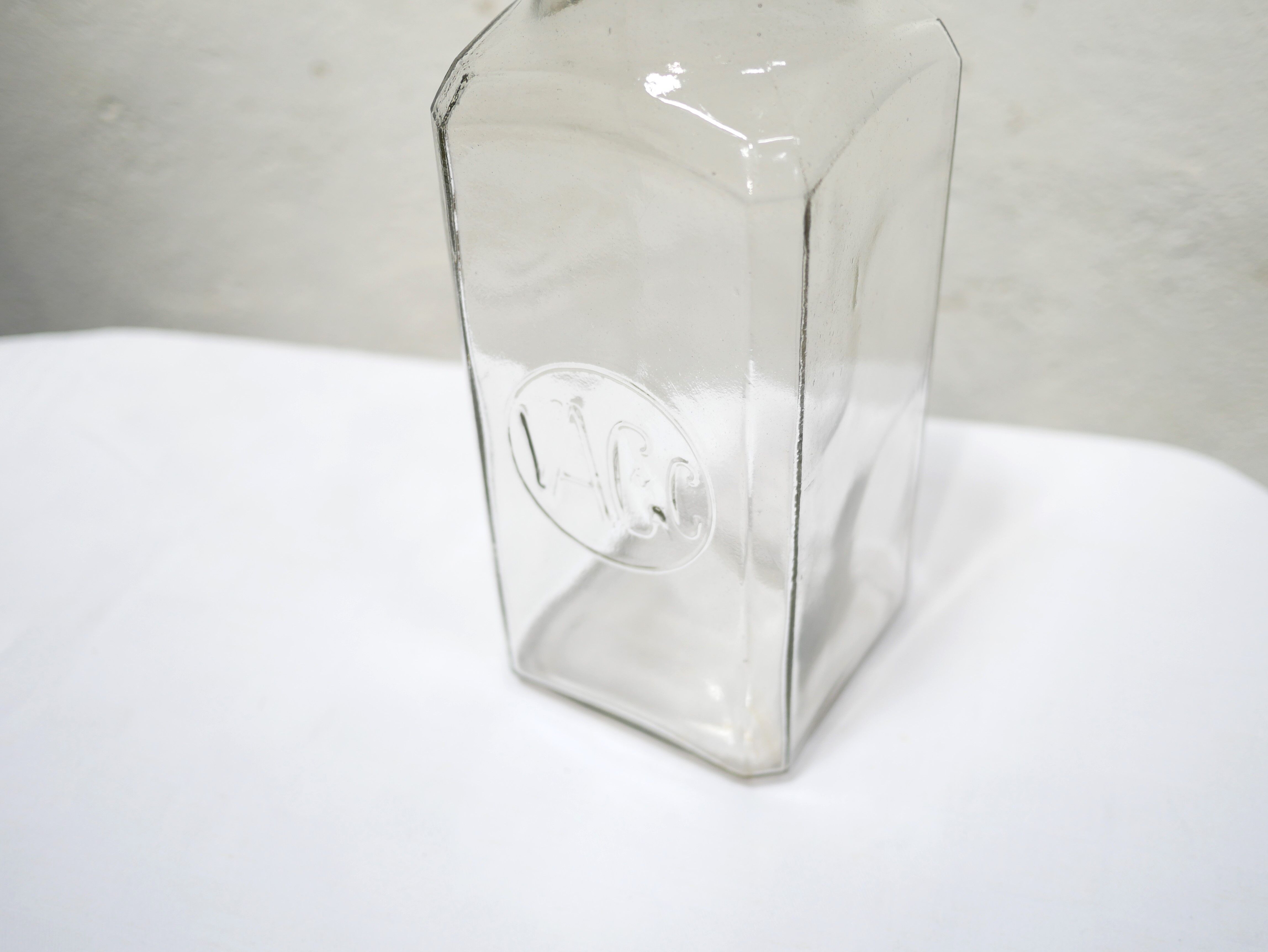 Vintage glass jar by et Compagnie