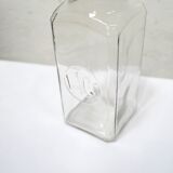 Vintage glass jar by et Compagnie
