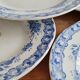 Set of 5 iron clay plates