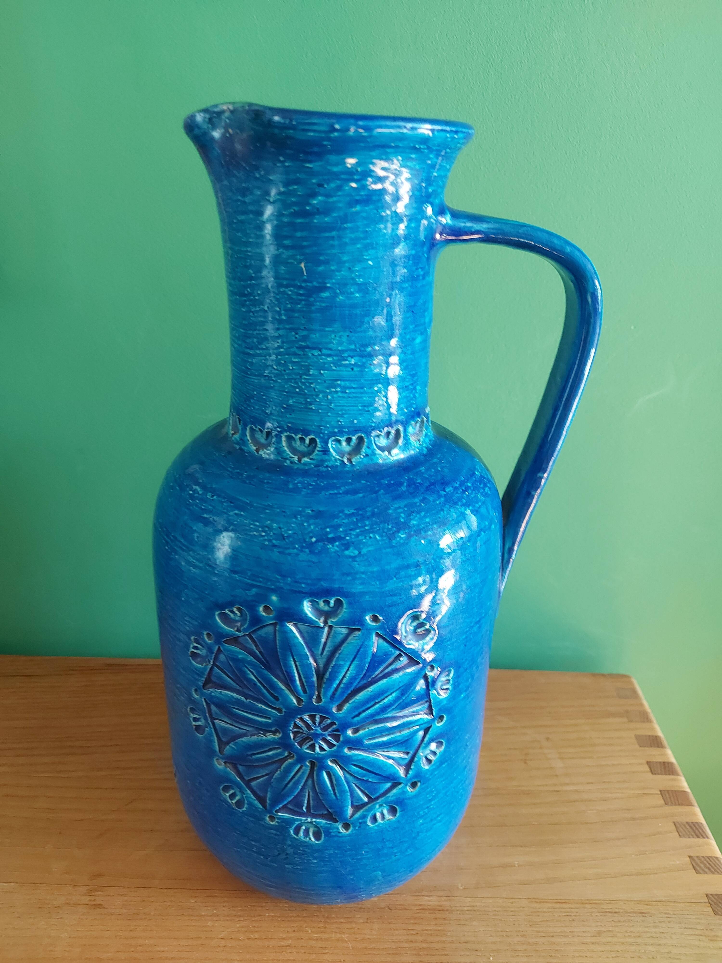 Large ceramic vase Aldo Londi , Bitossi