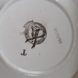 Set of 5 cups and 6 saucers