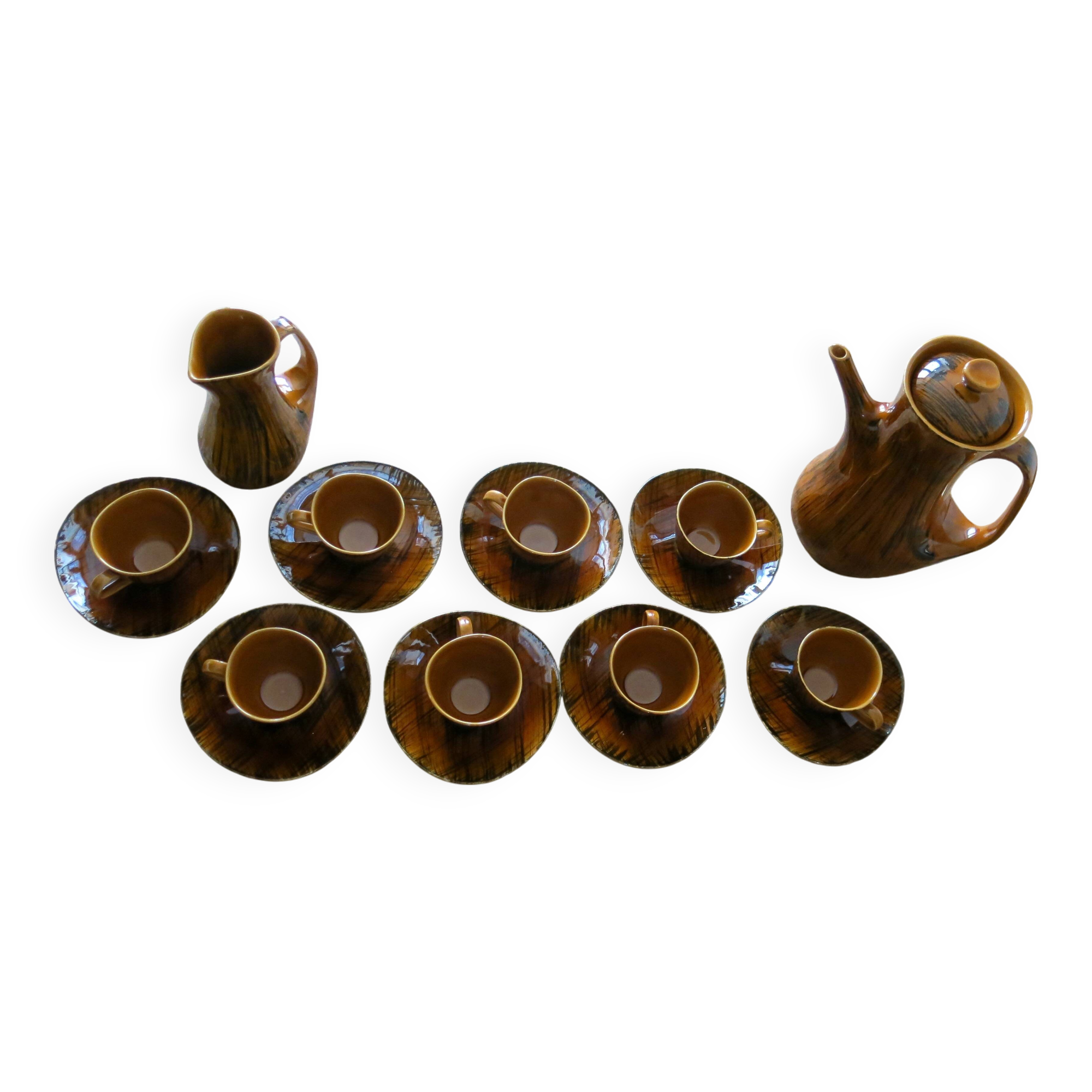 Coffee service from Nyderviller France in good condition