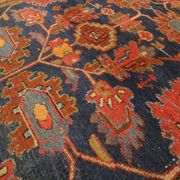 Handwoven Antique Persian Mahal Area Rug, Oriental tribal wool rug- 121x196cm