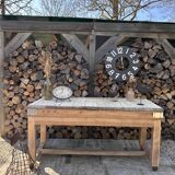 Old butcher block/workbench