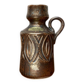 Carafe vase from Lovemose Danish Pottery Studio, mid-century Denmark, 1960s.
