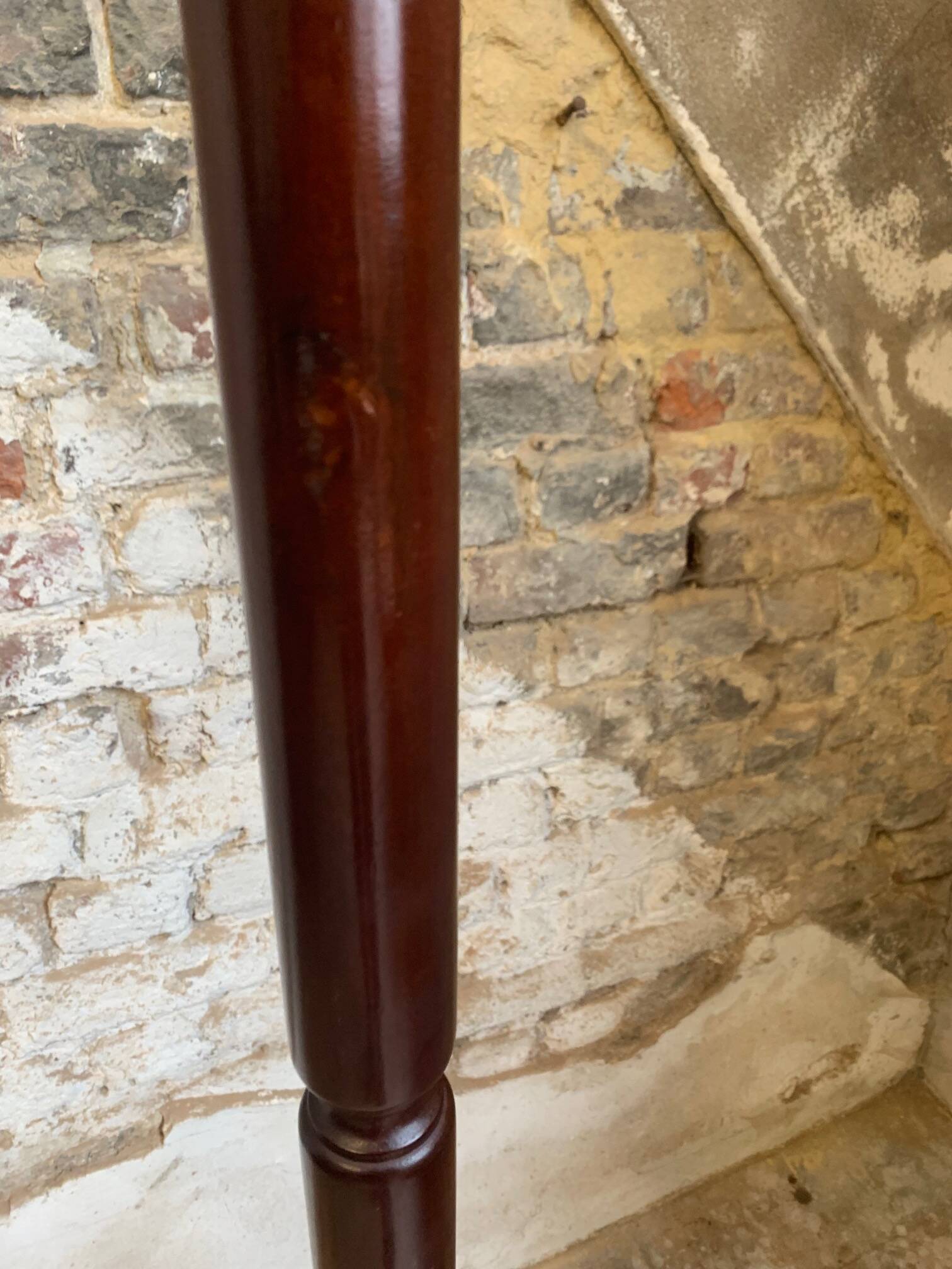 bistro style coat rack in dark wood