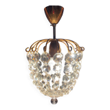 Ceiling chandelier with tassels