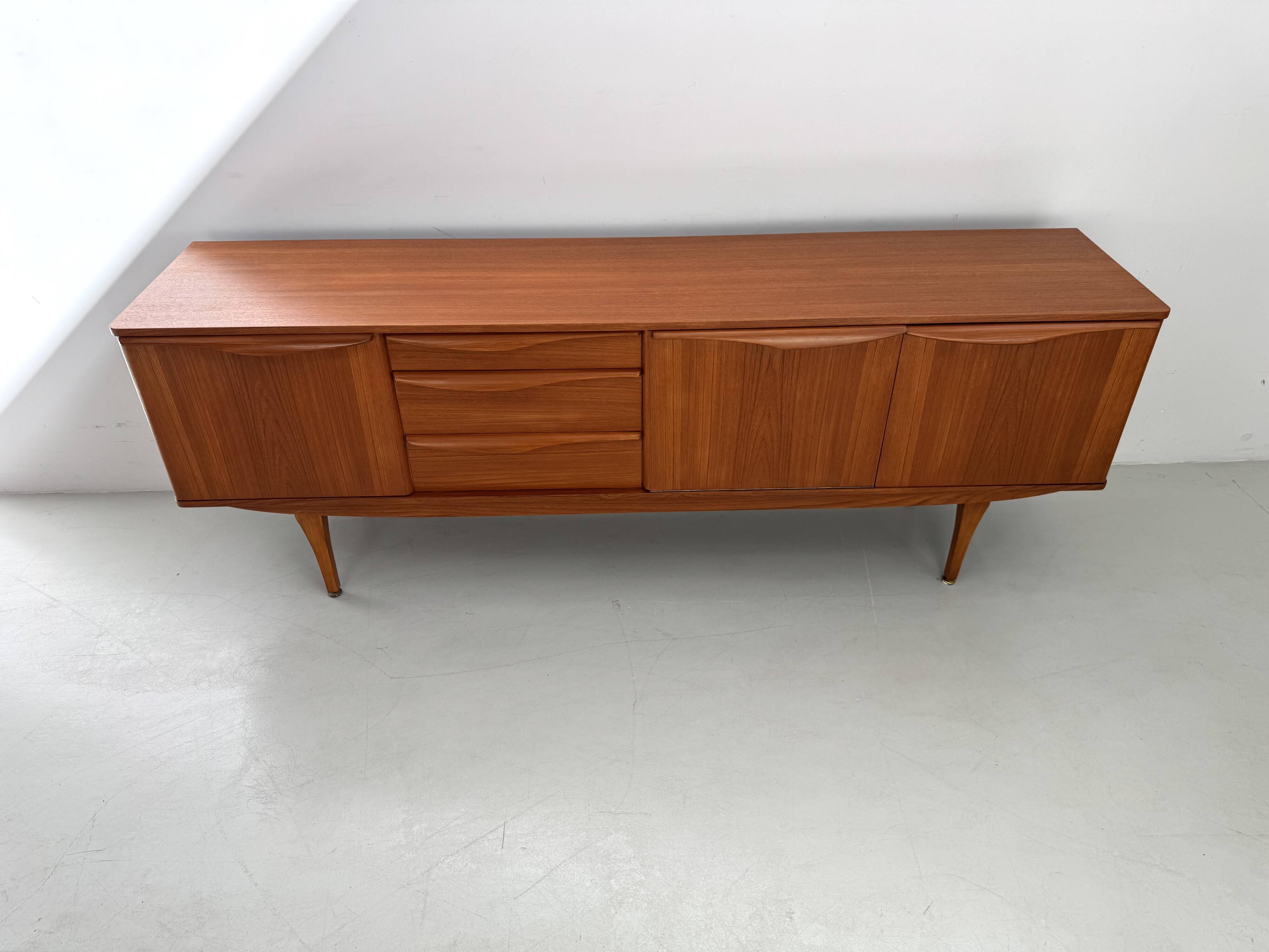Beautiful and unique Stonehill sideboard from the 1960s made of teak.