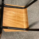 Adult chair 🪑 wood and steel 50s