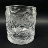 Crystal vase by Bjorn Wiinblad for Rosenthal, limited edition numbered 63/100