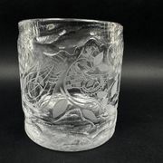 Crystal vase by Bjorn Wiinblad for Rosenthal, limited edition numbered 63/100