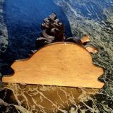 Golden wall shelf in Rococo style from the 1950s.