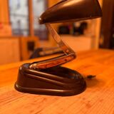 Jumbo “Bolide” Bakelite and copper lamp