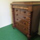 Commode écossaise en acajou de 1880