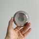 6 silver-plated metal footed bowls