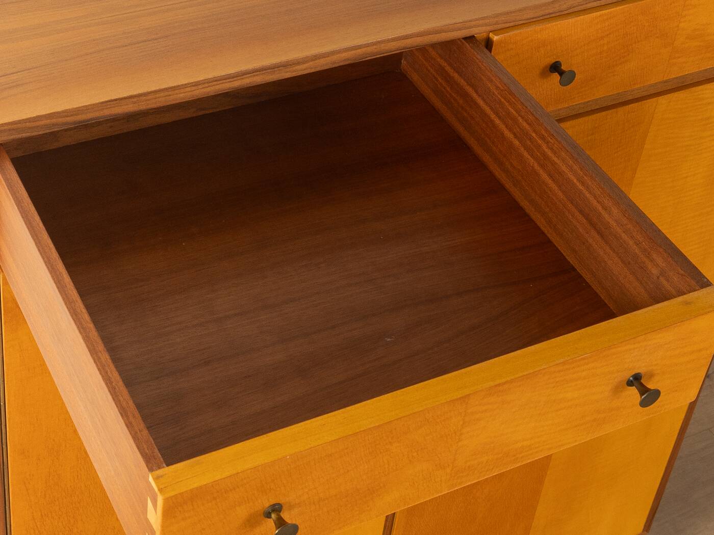 WK Möbel | Helmut Magg highboard, walnut and ash, 1950s