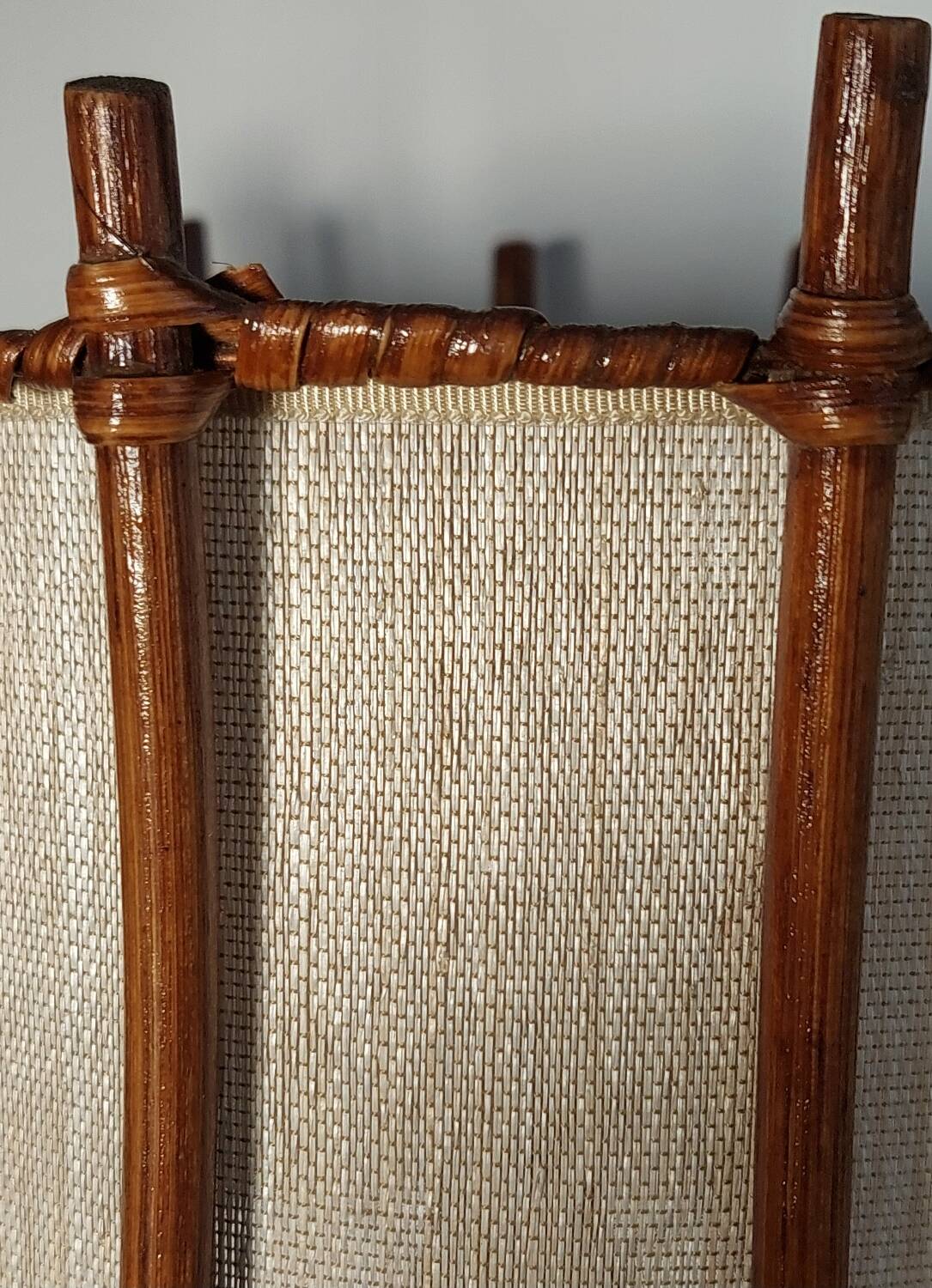 Rattan lamp