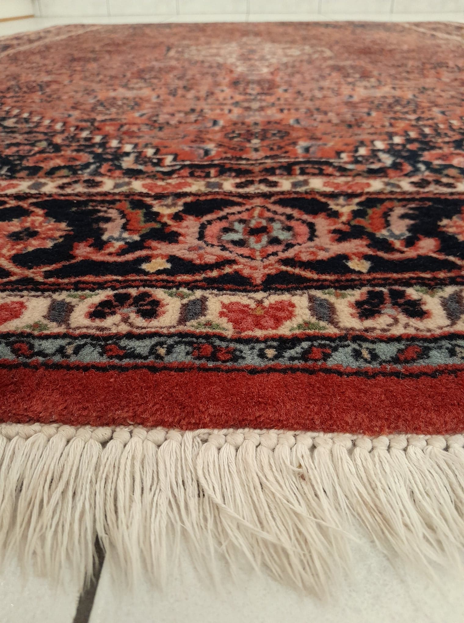 Handmade indo-bidjar rug 183x131cm