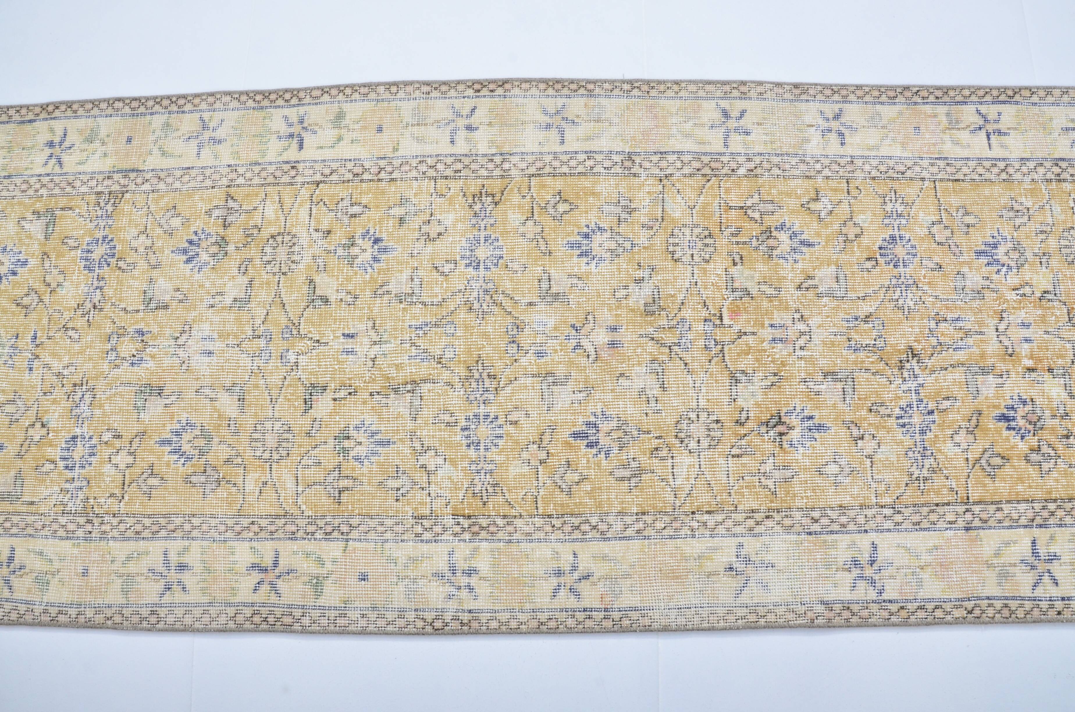 Floral Design Oushak Vintage Runner sku 3328