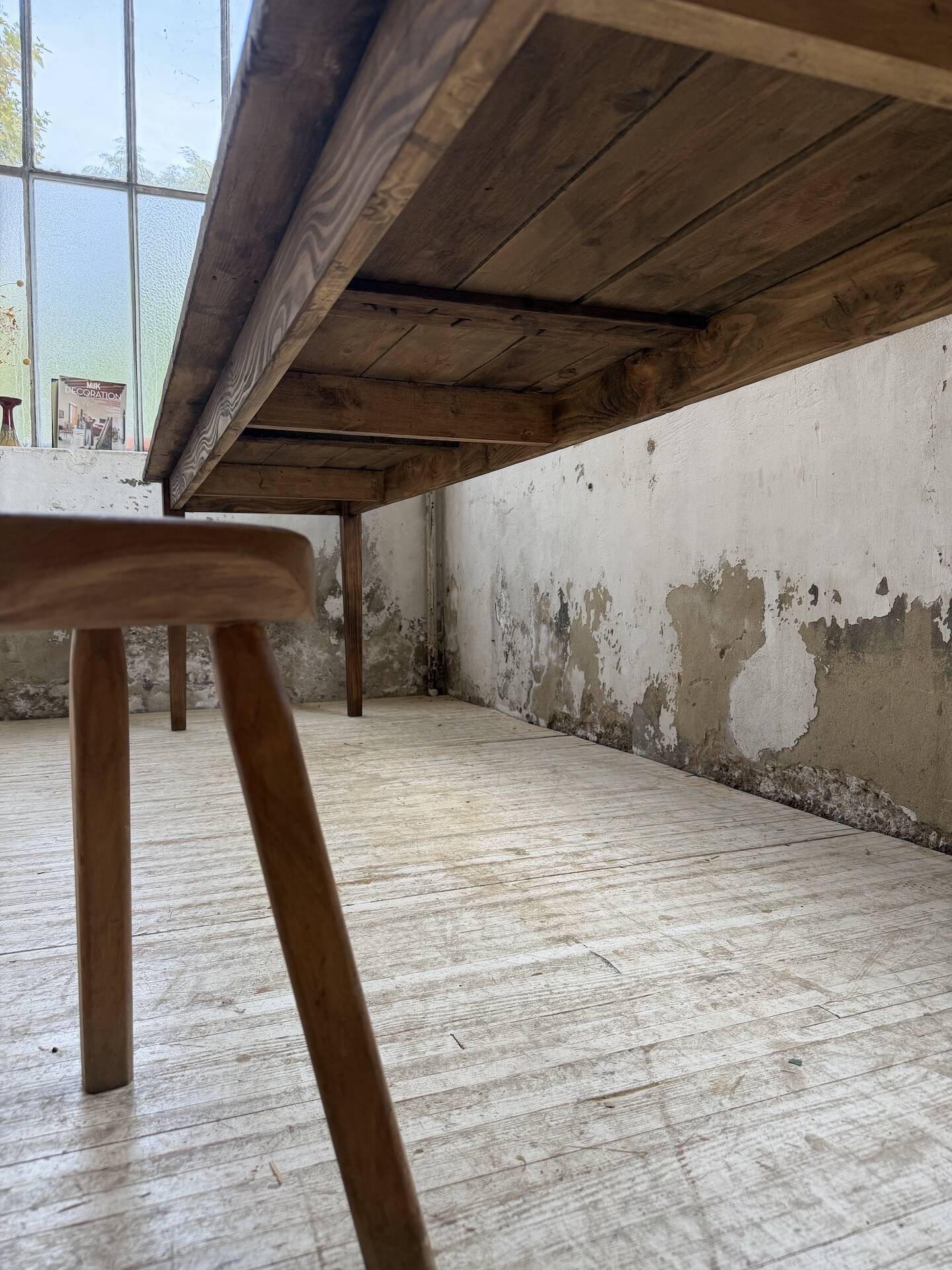 Farm table pine 1950 3m1