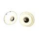 Black industrial lights, Set of two, Italy 1950s
