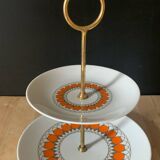 Vintage mounted plates