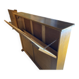 Wooden card holder cabinet