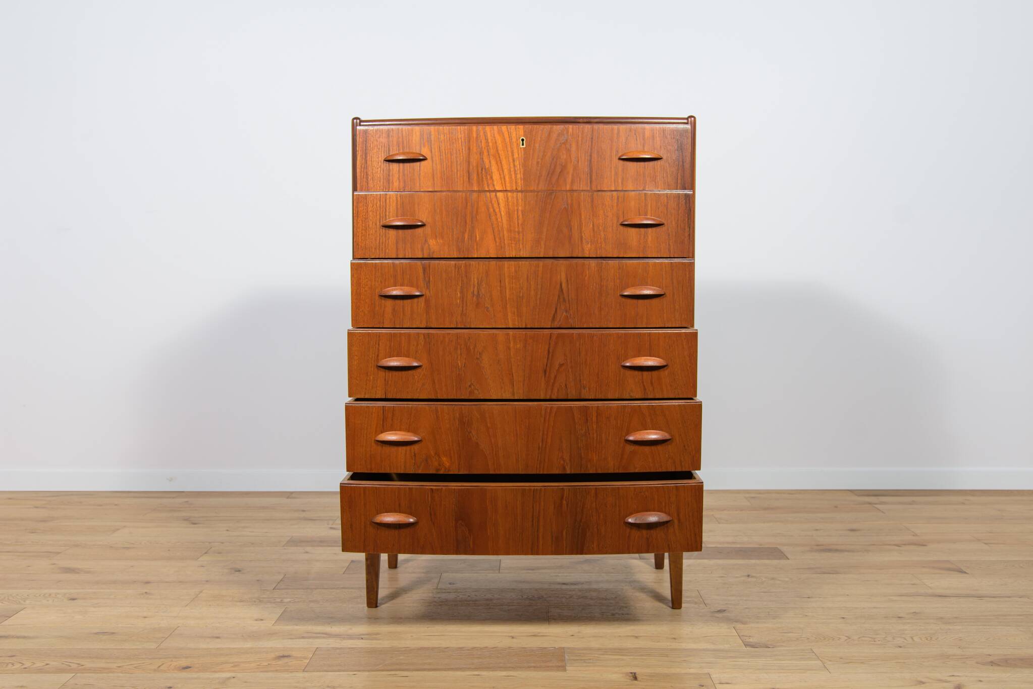 Mid-Century Teak Dresser, Denmark, 1960s