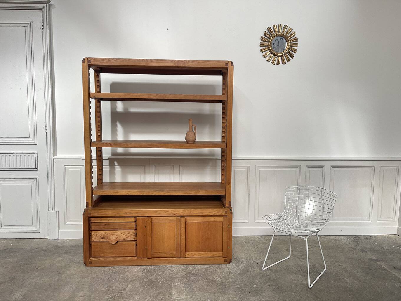 Bibliothèque Pierre Chapo années 1970