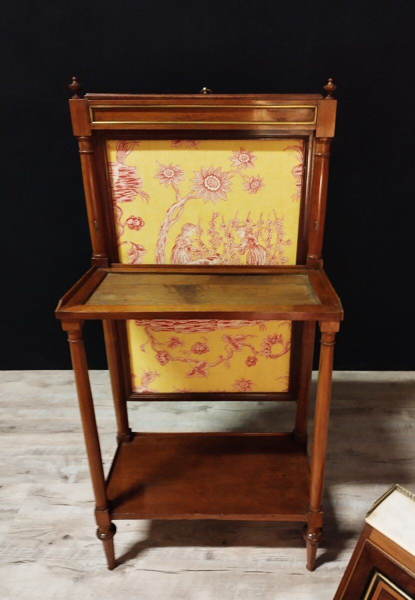 Louis xvi mahogany travel office