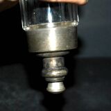 La Parfaite SGDG sugar shaker in glass and silver-plated Art Deco metal